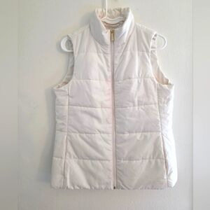 Michael‎ Kors Bone White Down Puffer Vest Sz. Medium